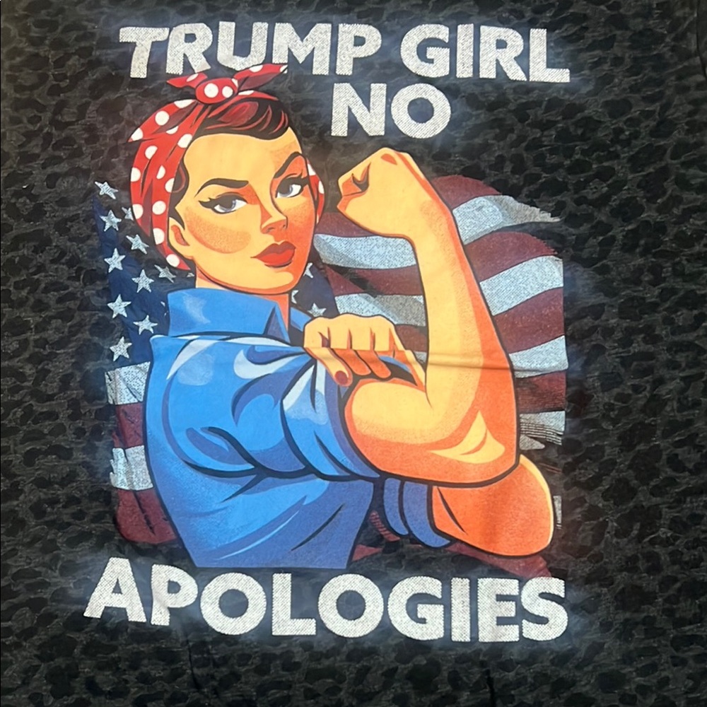 Trump Girl T-Shirt, Size Large
